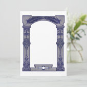 Machen Sie Ihre eigenen Einladungen - Greco Roman (Stehend Vorderseite)