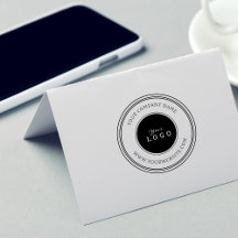 Machen Sie Ihre eigenen Firmenlogo-Firmeninformati