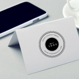 Machen Sie Ihre eigenen Firmenlogo-Firmeninformati Gummistempel