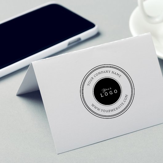 Machen Sie Ihre eigenen Firmenlogo-Firmeninformati Gummistempel