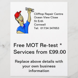 Machen Sie Ihre eigenen Flyer