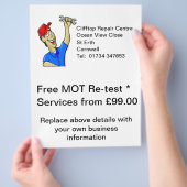 Machen Sie Ihre eigenen Flyer (Hand)