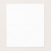 Machen Sie Ihre eigenen, geklappten vertikalen ode Visitenkarten (Außenseite Aufgefaltet)