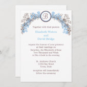 Machen Sie Ihre eigenen Hochzeitseinladungen Einladung (Vorne/Hinten)