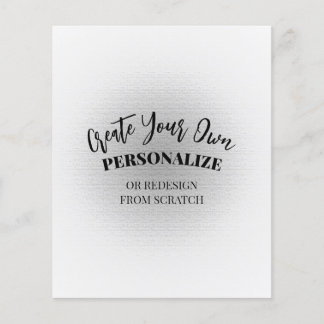 Machen Sie Ihre eigenen Maßstäbe Flyer