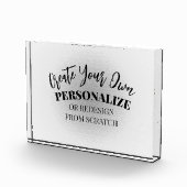 Machen Sie Ihre eigenen Maßstäbe Fotoblock (Rechts)