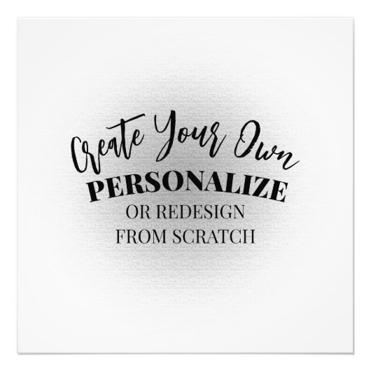 Machen Sie Ihre eigenen Maßstäbe Fotodruck (Vorne)