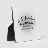 Machen Sie Ihre eigenen Maßstäbe Fotoplatte (Vorderseite)