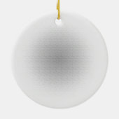 Machen Sie Ihre eigenen Maßstäbe Keramik Ornament (Hinten)