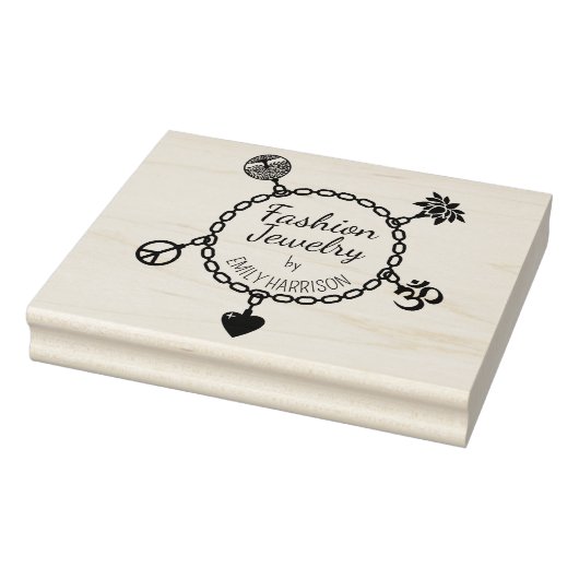 Machen Sie Ihre eigenen Mode-Schmuck groß Gummistempel (Stempel)