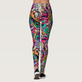 Machen Sie Ihre eigenen MUSIC 2 Pop Mode Leggings (Rückseite)