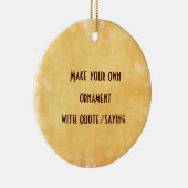 Machen Sie Ihre eigenen Ornamente mit Zitat oder S (Rechts)