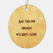 Machen Sie Ihre eigenen Ornamente mit Zitat oder S (Links)