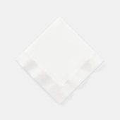 Machen Sie Ihre eigenen Papierdrucke Napkins. Serviette (Ecke)