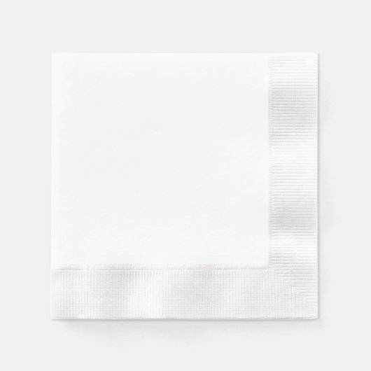 Machen Sie Ihre eigenen Papierdrucke Napkins. Serviette (Vorderseite)