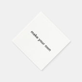 Machen Sie Ihre eigenen Papierservietten (Ecke)