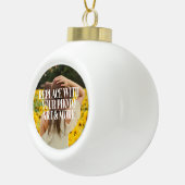 Machen Sie Ihre eigenen personalisiert Keramik Kugel-Ornament (Rechts)