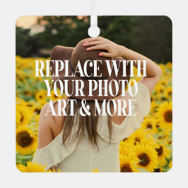 Machen Sie Ihre eigenen personalisiert Ornament Aus Metall