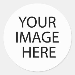 Machen Sie Ihre eigenen personalisiert Runder Aufkleber