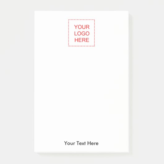 Machen Sie Ihre eigenen Post-it-Notizen mit Firmen Post-it Klebezettel (Vorderseite)