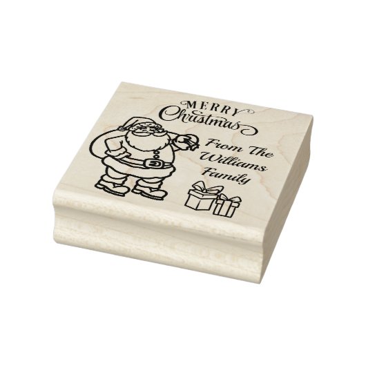 Machen Sie Ihre eigenen Weihnachtsgeschenktafeln H Gummistempel (Stempel)