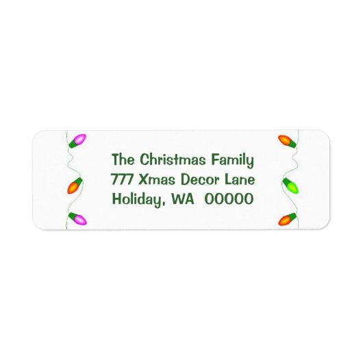 Machen Sie Ihre eigenen Weihnachtsmarken (Vorne)