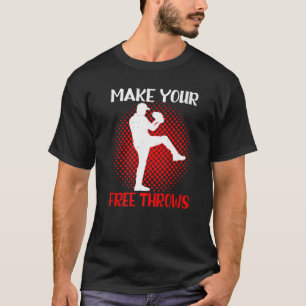 Machen Sie Ihre Freiwürfe -- Premium T-Shirt