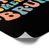 Machen Sie Ihre Hausaufgaben Bruh Fun Middle Schoo Poster (Ecke)