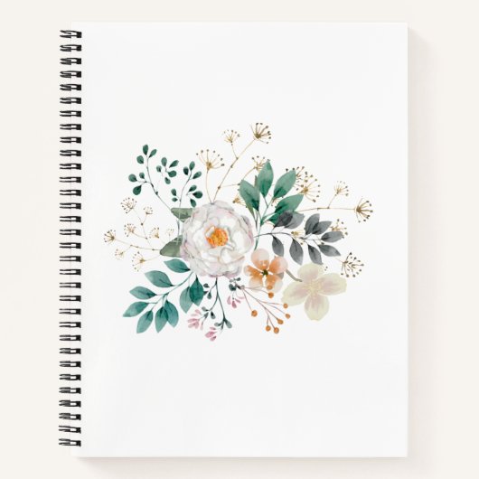 Machen Sie Ihre Ideen mit unserem 8,5 x 11 Noteboo Notizblock (Vorderseite)