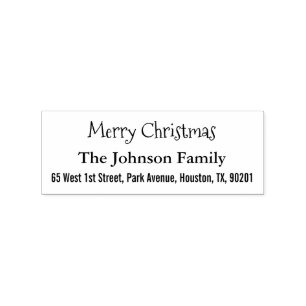 Machen Sie Ihre individuelle Weihnachtsferien-Rück Gummistempel