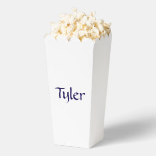 Machen Sie Ihre Marke 3,75" x 3,5" x 7,5" Popcorn Geschenkschachtel