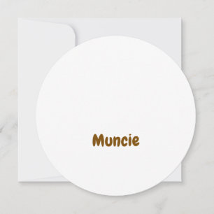 Machen Sie Ihre Marke 5,25" x 5,25" Kreis Einladung