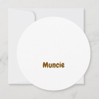 Machen Sie Ihre Marke 5,25" x 5,25" Kreis Einladung