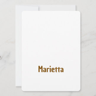 Machen Sie Ihre Marke 5,5" x 7,5" abgerundet Einladung