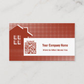 Machen Sie Ihre Marke, markieren Sie Red Real Anwe Visitenkarte (Vorderseite)