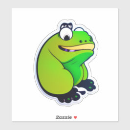 Machen Sie Ihre Marke mit Froggy Sticker Art