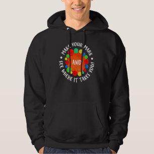 Machen Sie Ihre Marke sichtbar, wohin sie Sie auf  Hoodie