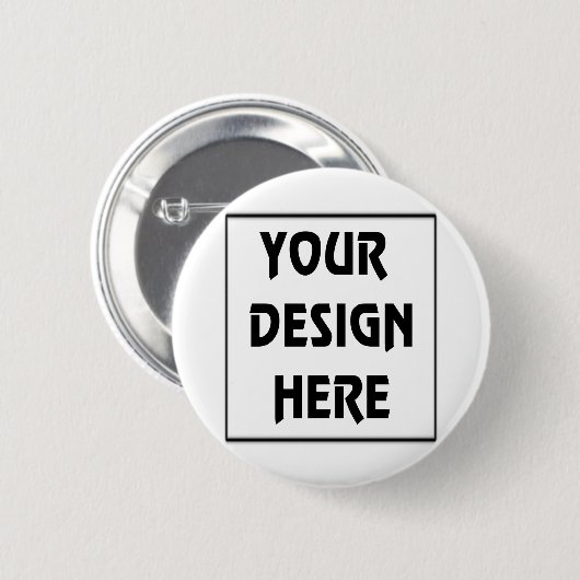 Machen Sie Ihre Selbst Button (Vorne & Hinten)