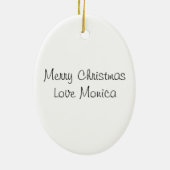 Machen Sie Ihre Selbst Keramik Ornament (Hinten)