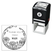 Machen Sie Ihre stilvollen Sonnenblumen dank Indiv Permastempel (Beispiel)