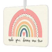 Machen Sie Ihre Träume wahr Regenbogen Autolufterfrischer (Links)