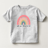 Machen Sie Ihre Träume wahr Regenbogen Kleinkind T-shirt (Vorderseite)