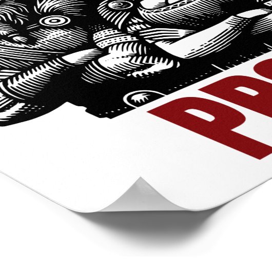 Machen Sie Ihre Vorfahren stolz Poster (Ecke)