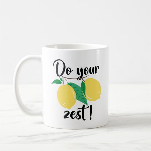 Machen Sie Ihre Zest Kaffeetasse (Links)