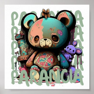 Machen Sie Ihre Zuhause Cozier mit einem Teddy-Bär Poster