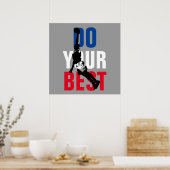 Machen Sie Ihren besten Basketball Inspiration Poster (Küche)