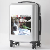 Machen Sie Ihren eigenen Aufkleber für Haustiere.  (Koffer)