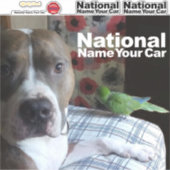 Machen Sie Ihren eigenen Aufkleber für Haustiere.  (Vorderseite)