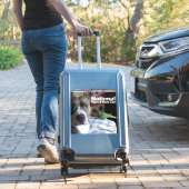 Machen Sie Ihren eigenen Aufkleber für Haustiere.  (Koffer Insitu)