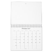 Machen Sie Ihren eigenen benutzerdefinierten klein Kalender (Feb 2027)
